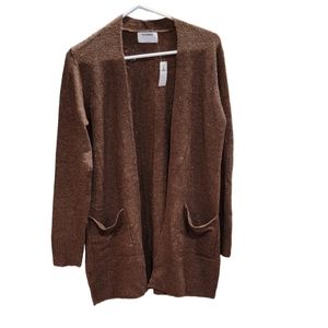 OLD NAVY Knitted chocolate sweater